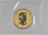 2018 Canada $10 1/4oz. .9999 Fine Gold Wolverine