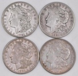 Group of (4) 1921 S Morgan Silver Dollars