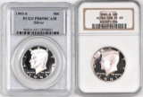 Group of (2) Certified Kennedy Half Dollar Proofs