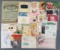 Group of vintage cards, music, catalog and more