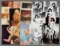 Group of vintage pinup and nude prints, Bettie Page photos