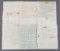 Group of antique French correspondence