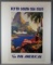 Vintage Pan American reproduction poster