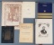 Group of vintage steamship items, Restaurant Antoine centennial memorabilia