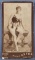 Antique tobacco card of performer