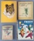 Group of 4 vintage childrens books