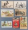 Group of antique black Americana trade cards/advertising