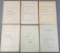 Group of 6 antique California Supreme court decisions