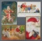 Postcards- Christmas, Santa