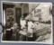 Vintage photograph Hornungs White Bock bar stand