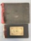 Group of 2 antique tax/record books
