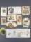 14 piece group assorted antique and vintage ephemera