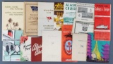 Group of vintage steamship brochures