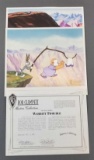 Vintage Bob Clampett Wabbitt Twouble limited edition cel set