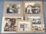 Group of 6 antique photographs