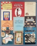 Group of 10 vintage cookbooks