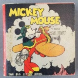 Vintage Mickey Mouse the Mail Pilot big little book