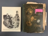 Vintage Scrapbook, Abraham Lincoln prints