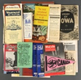 Group of Appx 50 assorted tourism maps, booklets, brochures, and more