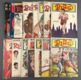 Group of 16 vintage 1950s-1960s magazines-The Ring and Sports Illustrated