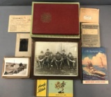 11 piece group assorted Military books, photos, and more