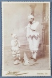 Antique photograph circus performers