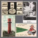 Postcards-Assorted Illinois Towns