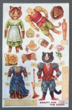 Postcard-Tucks Oilette Dressing Dolls Fairy Tales Series V