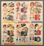 Postcards-Tucks Oilette Dressing Dolls Series I