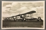 Postcard-foreign, Nazi airplanes