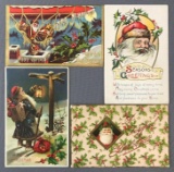 Postcards-Santas