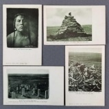 Postcards- Custer Battle