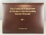 PCS Stamps and Coins The Complete Collection of Uncirculated Sacajawea Golden Dollars