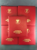 Group of 5 albums-Westport Collectors Society American Bicentennial Covers