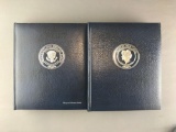 Group of 2 albums-Westport Collectors Society POTUS Covers and FLOTUS stamps and postmarks