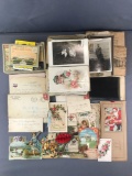 Large group of assorted antique and vintage ephemera