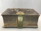 Antique 1849 German Language Holy Bible