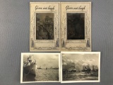 4 piece group vintage novelty photos and more