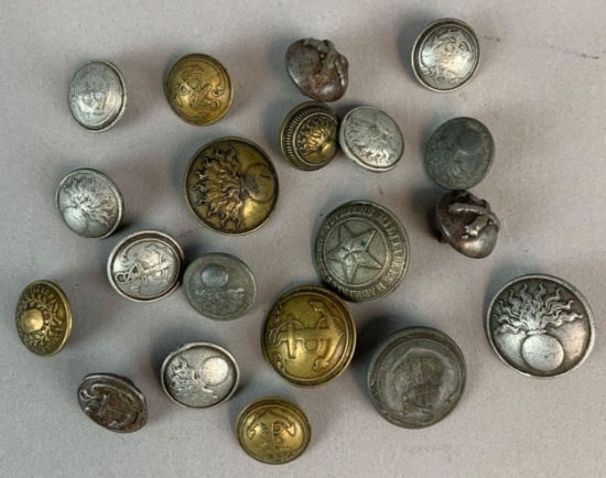 Collection of WW1 French Buttons