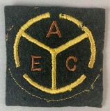 Original WW1 Army Embarkation Center Patch