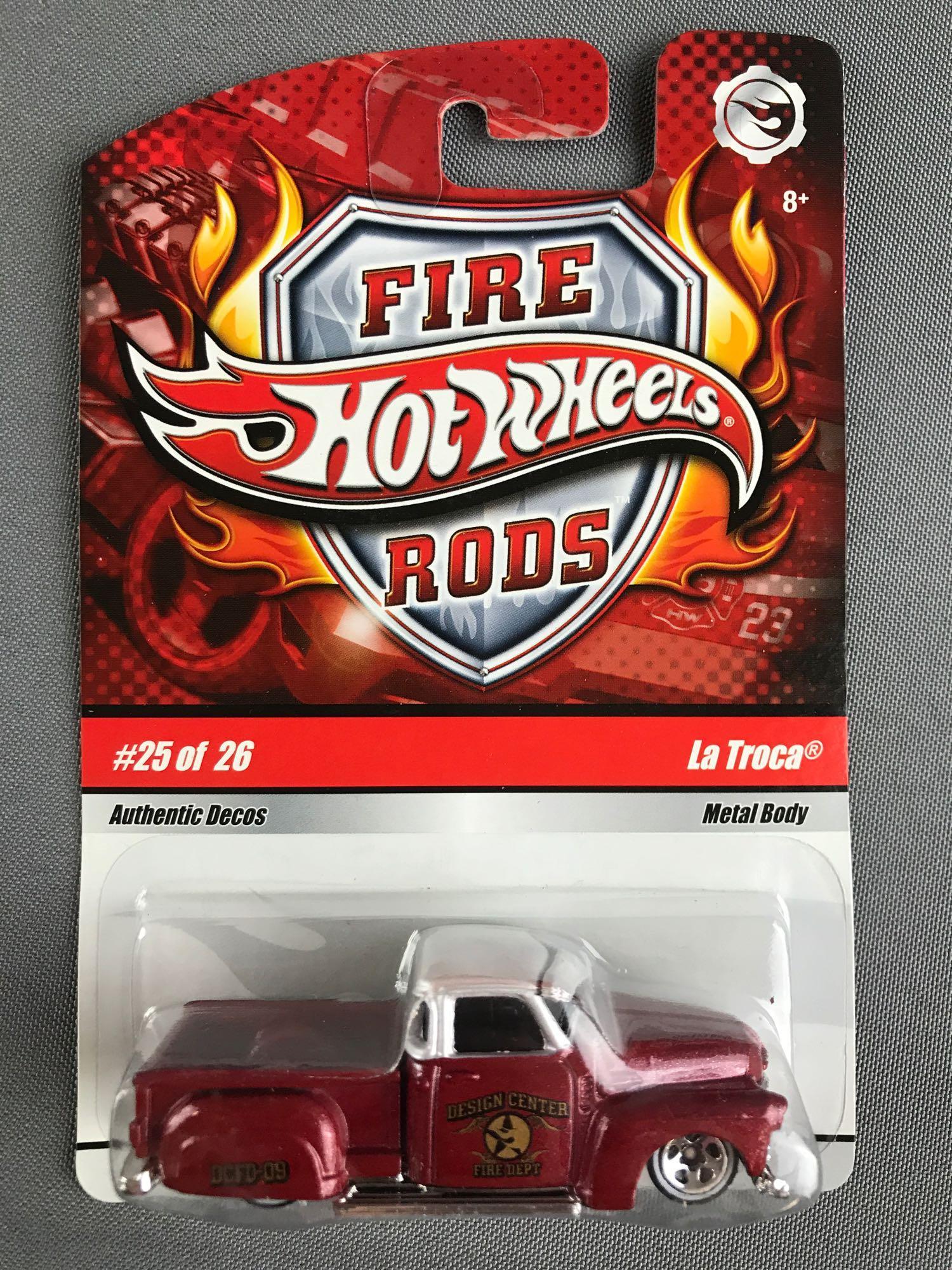 Rare Hot Wheels Fire Rods No. 25-La Troca | Proxibid