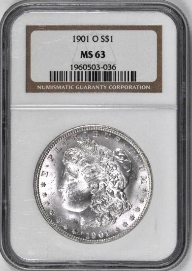 1901 O Morgan Silver Dollar (NGC) MS63