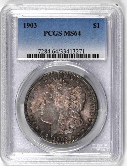 1903 P Morgan Silver Dollar (PCGS) MS64