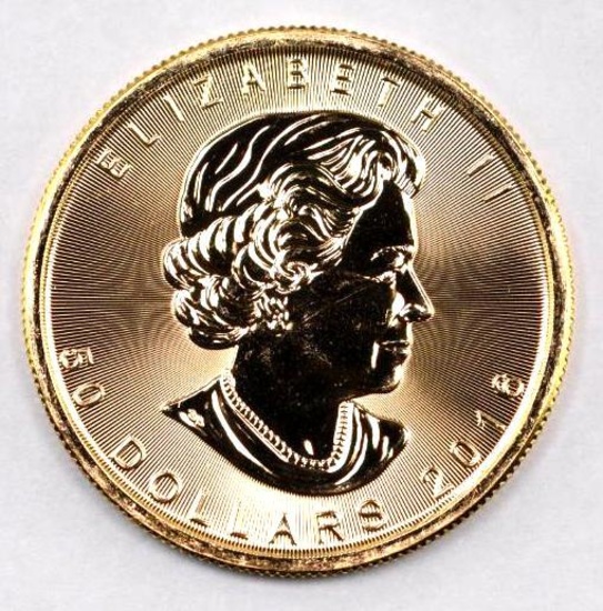 2016 Canada $50 Maple Leaf 1oz. .9999 Fine Gold