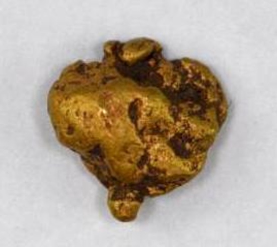 Alaska Placer Gold Nugget 3.3 grams