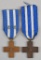 Pair of WW1 Italian Merit Medals