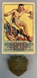 Rare Items from the Inter Allied Games of 1919