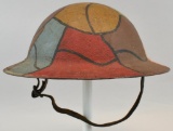 Awesome WW1 US Army Camo Helmet