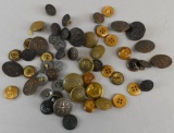 Large gGroup of WW1 Buttons