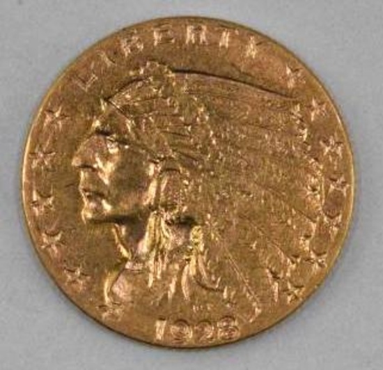 1928 P $2.50 Indian Gold